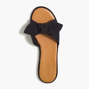 J.Crew knot slide sandal BNWT